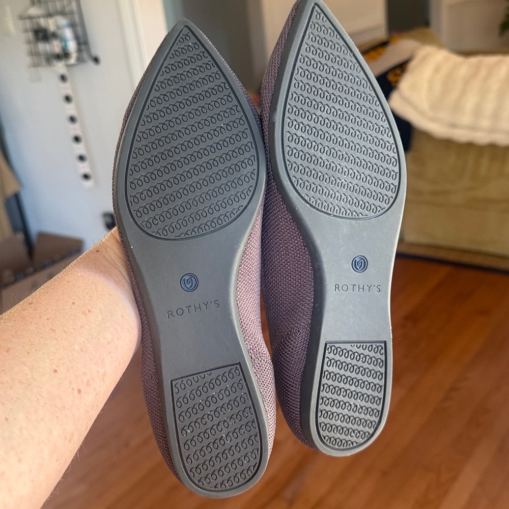 NWOT Rothys Mink Points Flats 8 - Picture 6 of 8